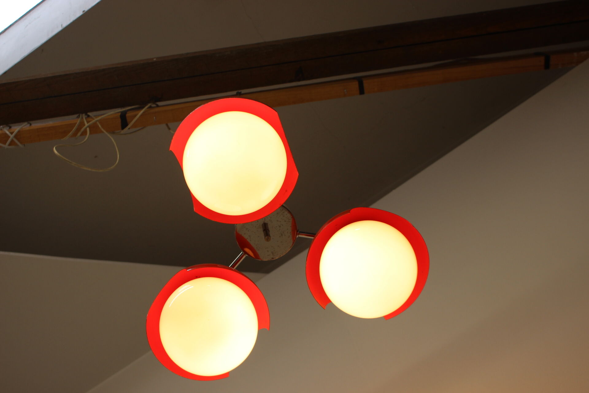 Space Age Chandelier by Napako, 1970s