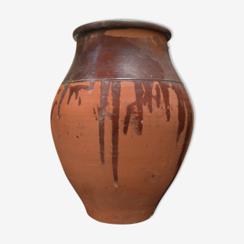 Vintage terracotta jar