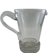 Grand pichet en verre stylisé
