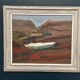 Original Swedish Oil on Panel – “Rustic Landscape” by Thage Carlson – Signed – Vintage & Framed – 72 × 61 cm (28.3" × 24")