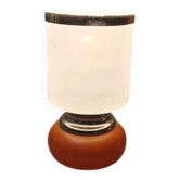 Lampe années 70 en tout en verre vintage
