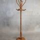 Vintage 60s rattan parrot coat rack