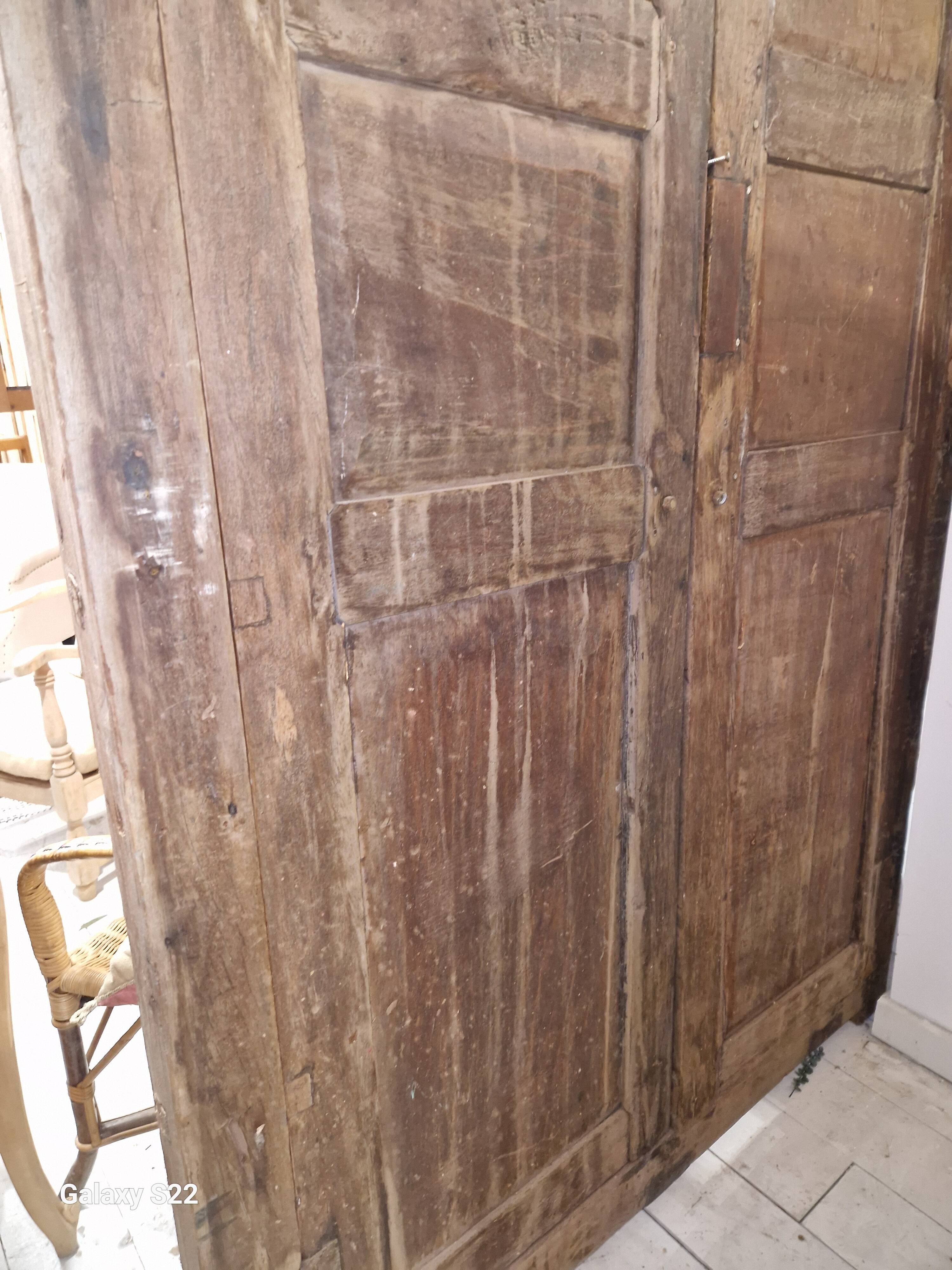 double door with frame