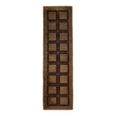 Tapis Oushak en laine noué à la main, 77 cm x 281 cm