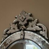 Oval Venetian mirror