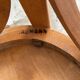Set of 4 mismatched bistro chairs