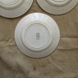 6 plates for castres faiencerie dessert