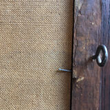 Oil on panel bouquet signed