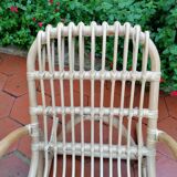 Rocking-chair child rattan