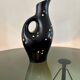 Vintage 1960s ceramic polka dot carafe