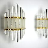 Pair of sconces, Italy, 1970