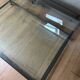 Table basse en verre et métal