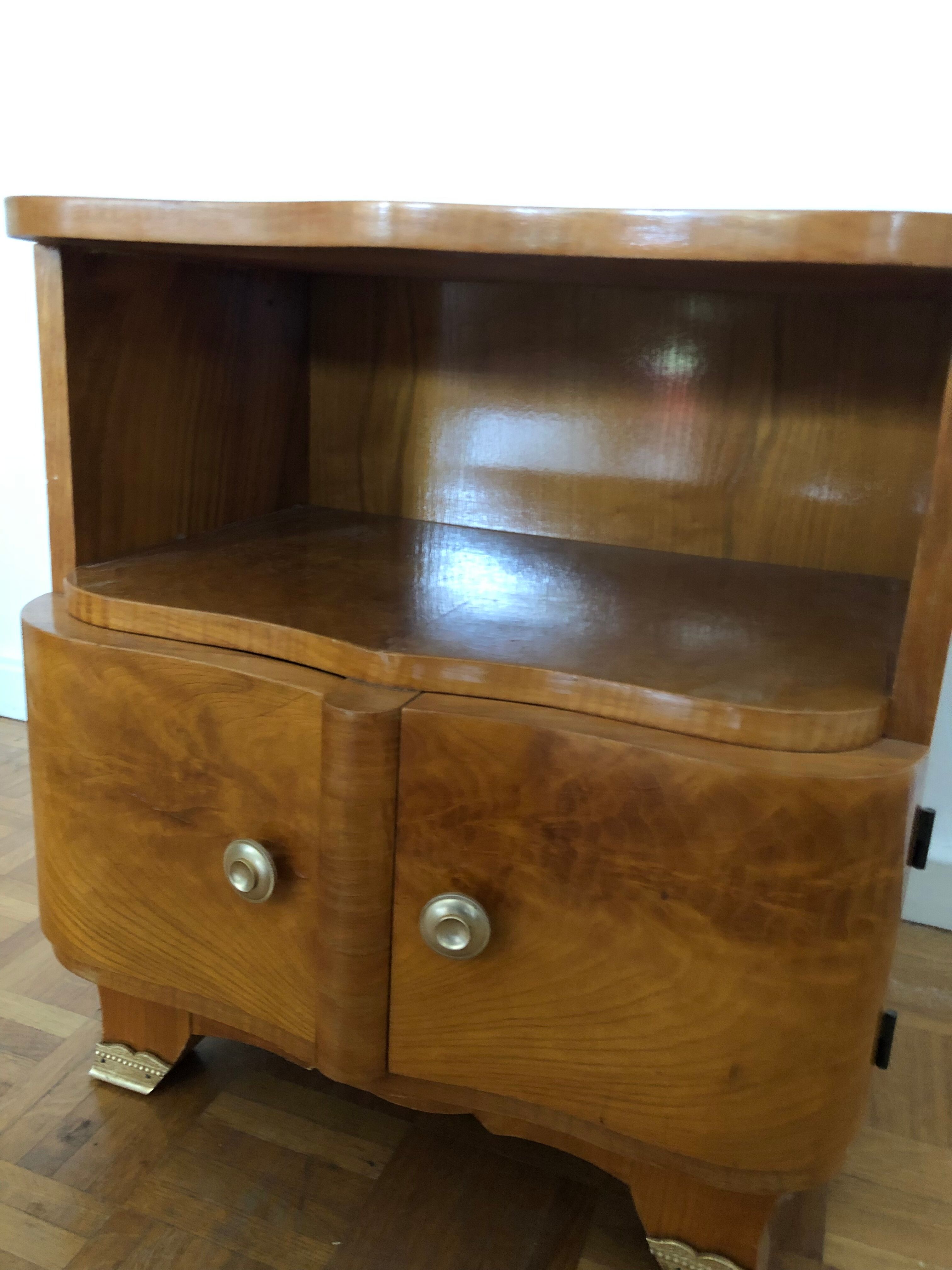 Art Deco bedside table