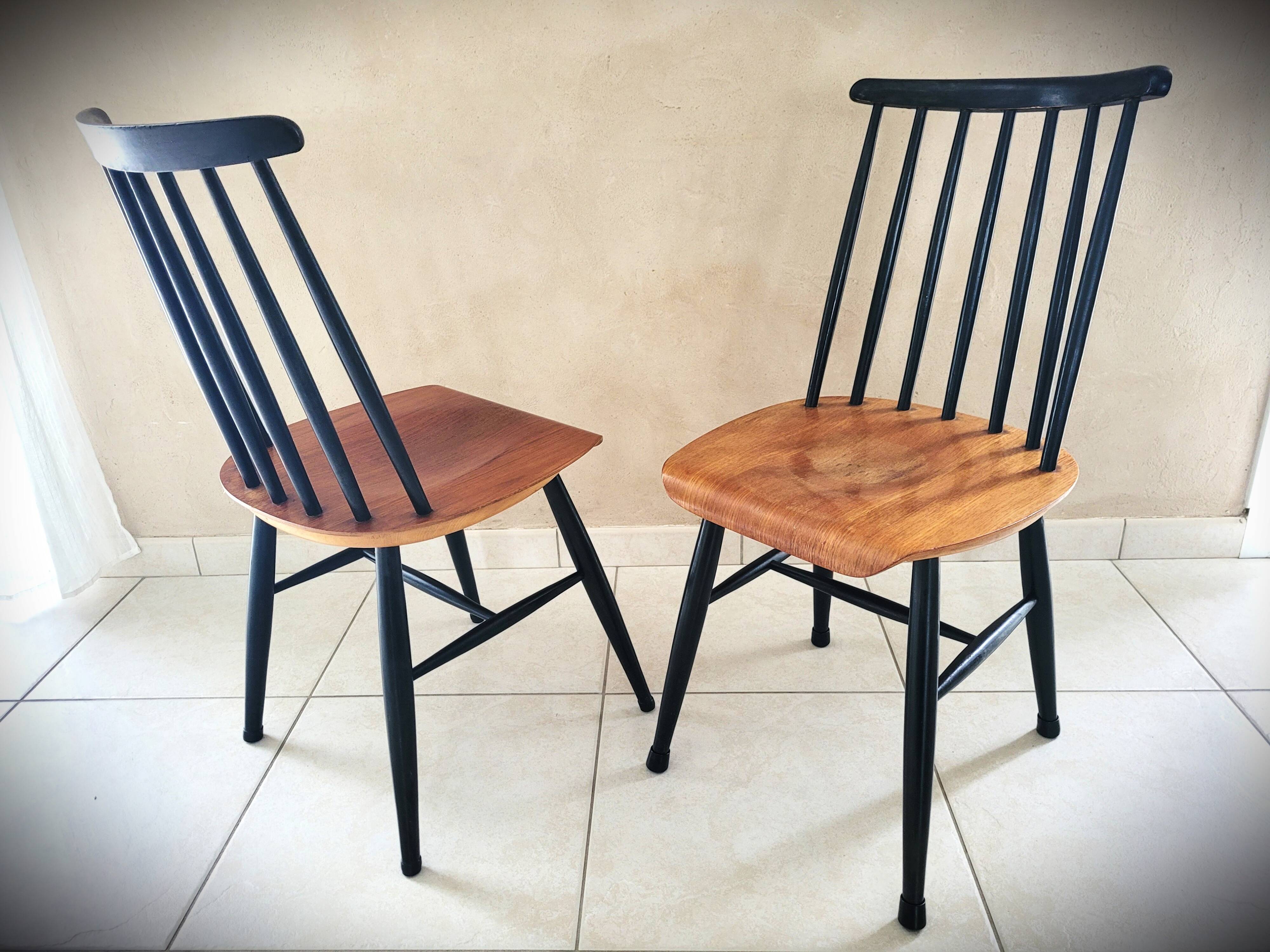 Set of 4 Scandinavian style Fanett chairs by Ilmari Tapiovaara