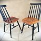 Set of 4 Scandinavian style Fanett chairs by Ilmari Tapiovaara