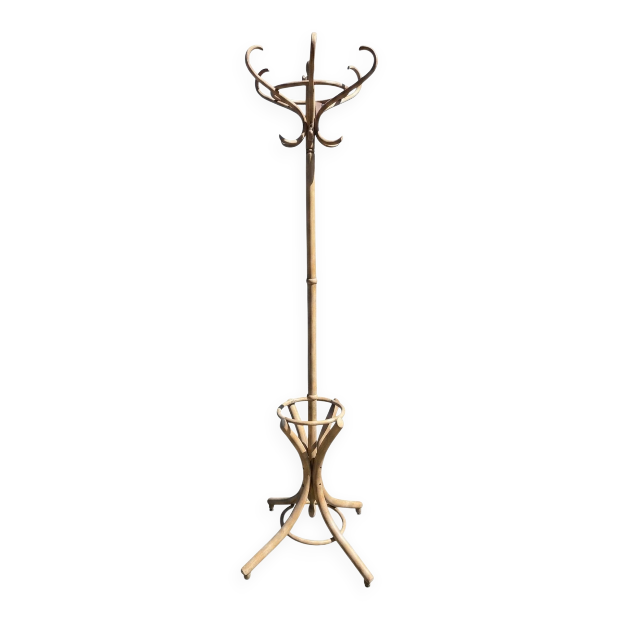Coat stand umbrella in Thonet style