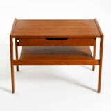 Danish mid-century teak side table with drawer by Salin Nyborg, circa 1960s