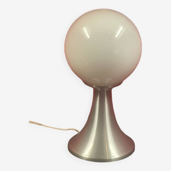 70's Lampe  Design  Aluminium Brossé - 23 cm