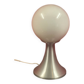 70's Lampe  Design  Aluminium Brossé - 23 cm