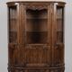 Buffet vitrine galbé style Louis XV