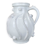 Malicorne earthenware vase, Emile Tessier