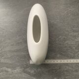 Small white porcelain vase