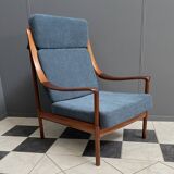 Highback easy chair by Wilhelm Knoll 1960s