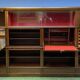 MD bookcase in mahogany 1970