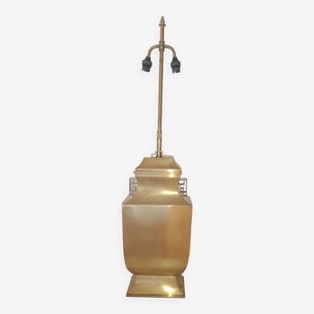 Brass urn lamp
