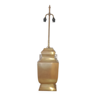 Brass urn lamp