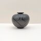Glass vase by Robert Pierini, France 1980