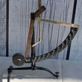 Old metal letter scale
