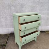 High chest of drawers