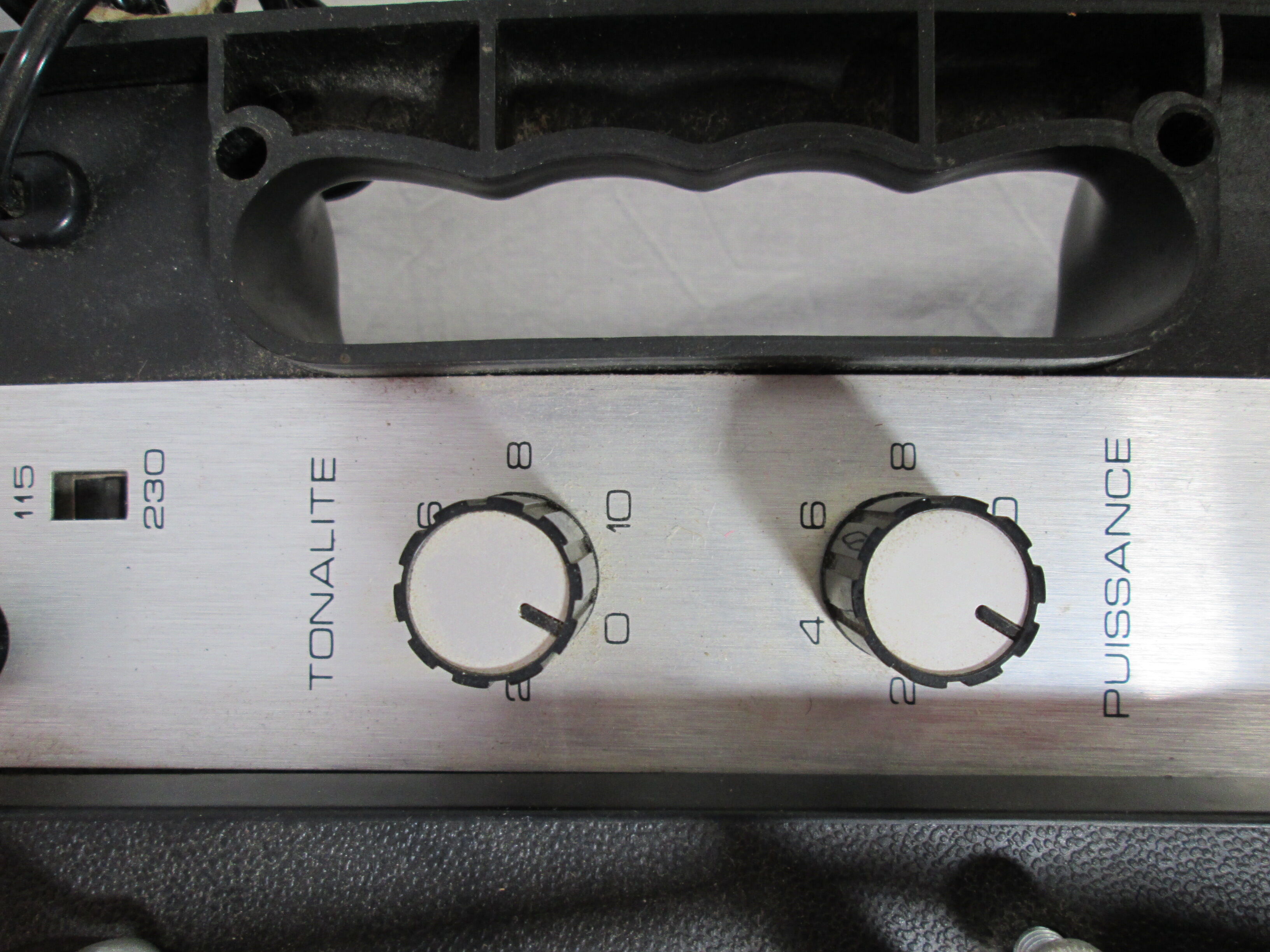 Vintage record turns