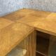 The 1940s oak corner Cabinet