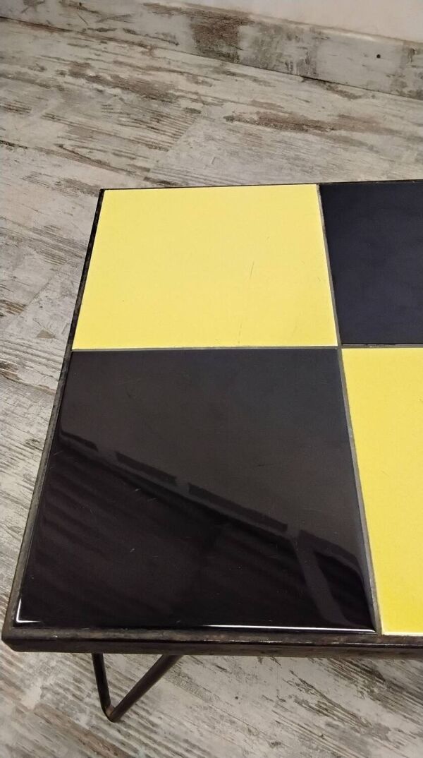 Table d'appoint, porte-plante vintage