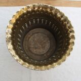 Cache-pot doré