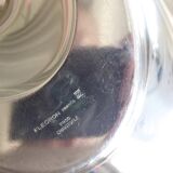 Saucière in silver metal, Fleuron Christofle