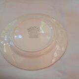 7 Lunéville blue dessert plates