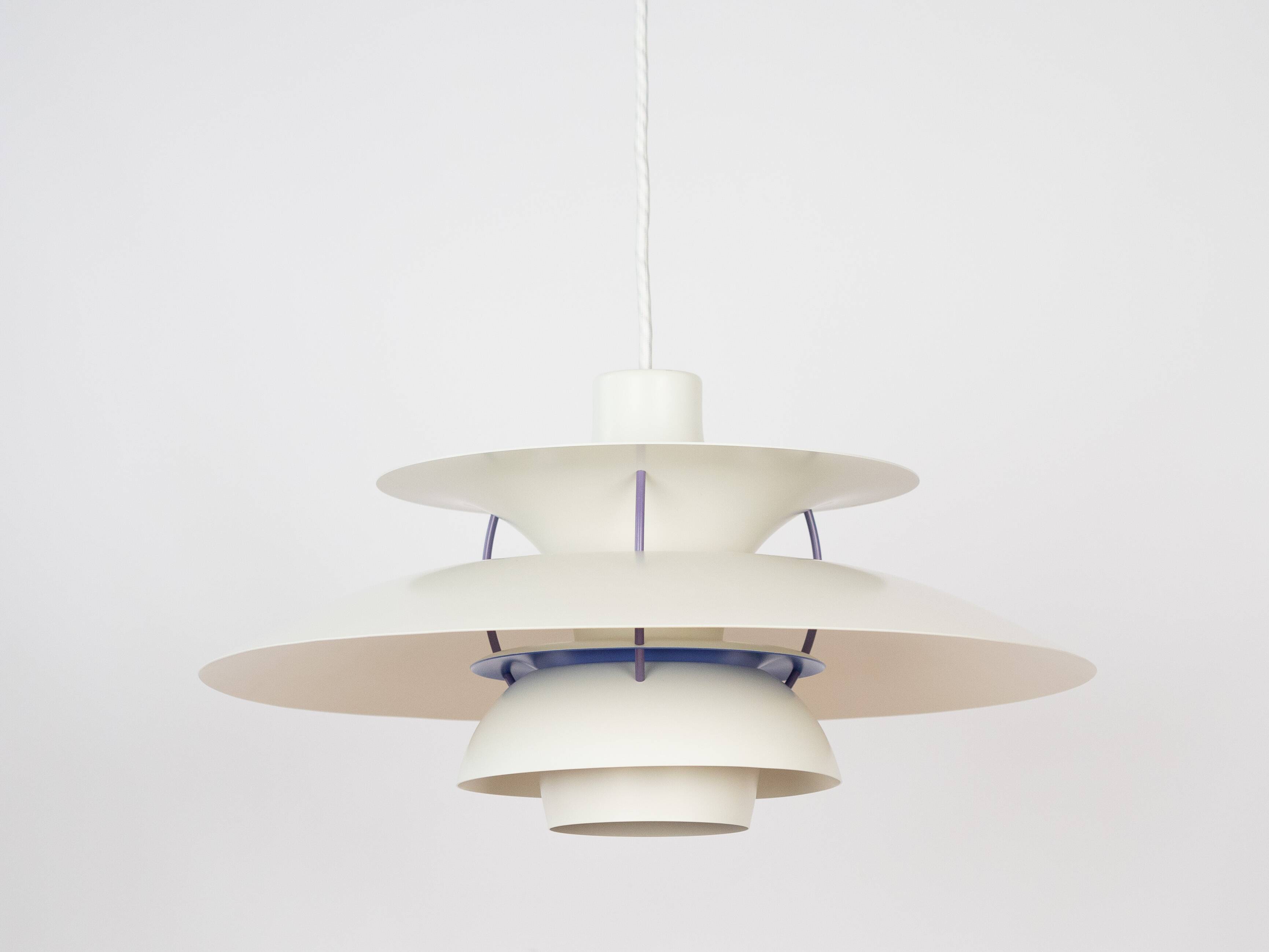Suspension vintage danoise PH 5 par Poul Henningsen, Louis Poulsen, 1958
