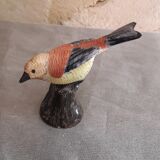 Oiseau de collection en porcelaine peinte