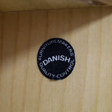 Danish modern oak wall cabinet by Poul Hundevad, Denmark 1960s