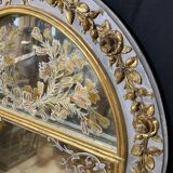 Miroir de boiserie 19e siècle 82x140cm