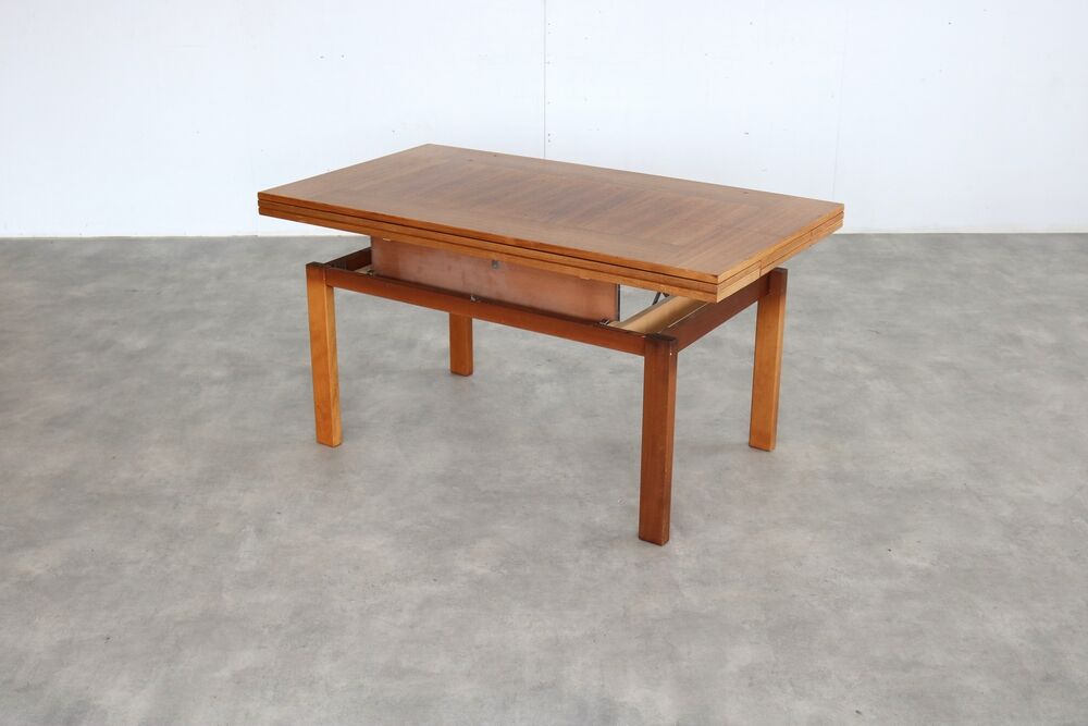 Vintage coffee table | dining table | adjustable | 1960s