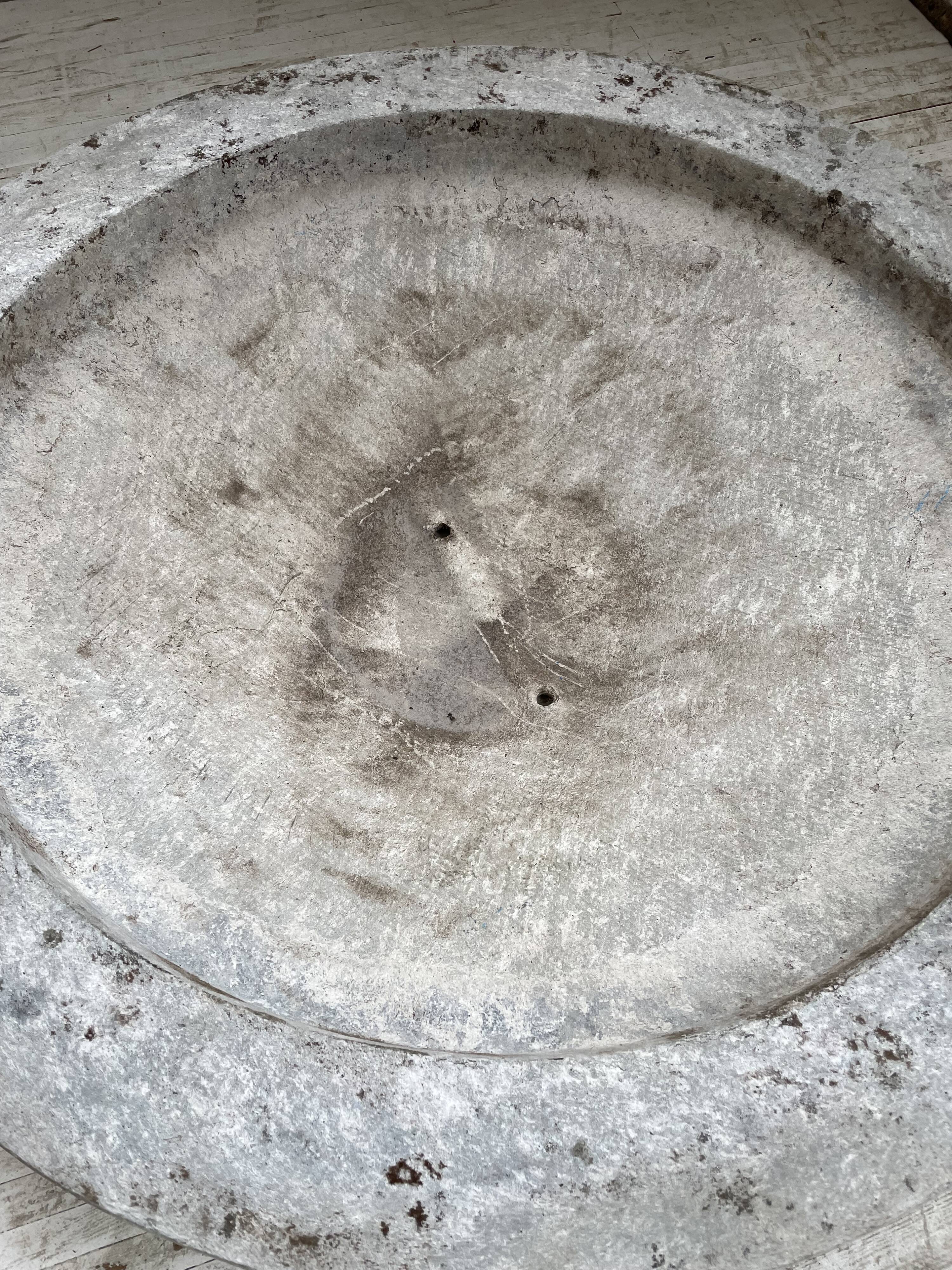 Garden basin Willy Guhl Eternit 90cm