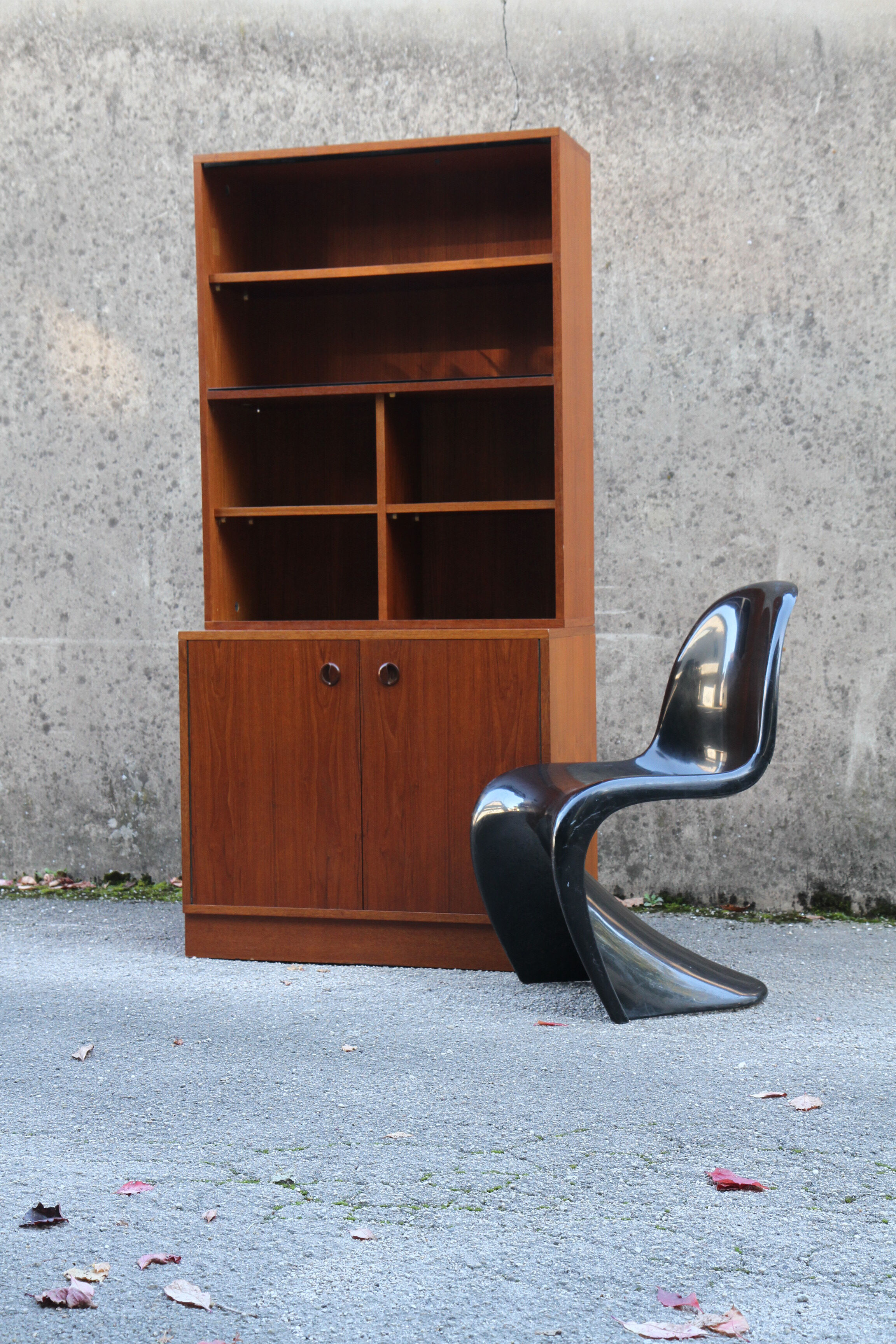 Walnut library - 85 x 180