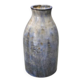 Vase en céramique bleue française datant des années 1960–1970.