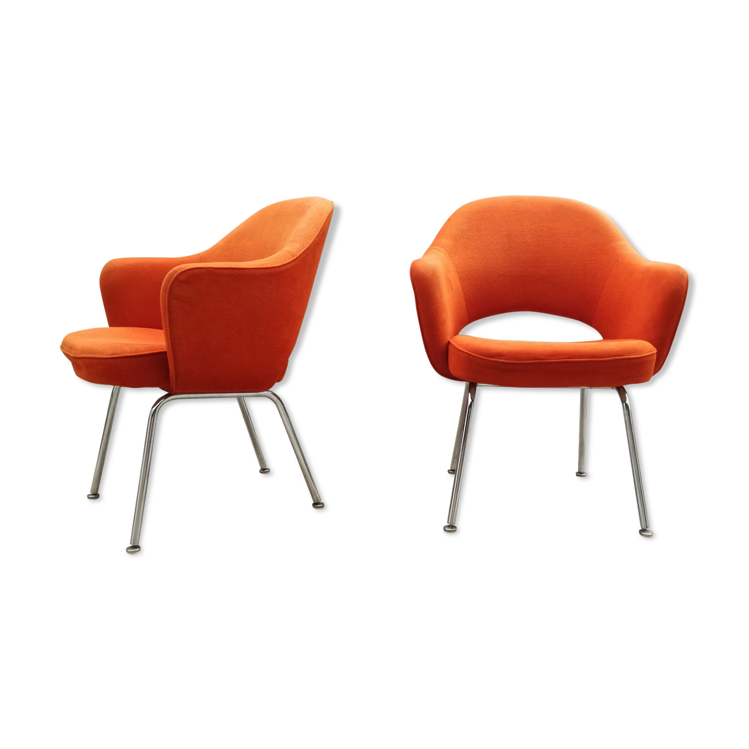 Pair of armchairs "conference" Eero Saarinen for Knoll years 60