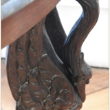 Middle table marble top tray