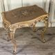 Table en bois sculpté et doré de style Louis XV vers 1880